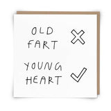 Old Fart Greeting Card