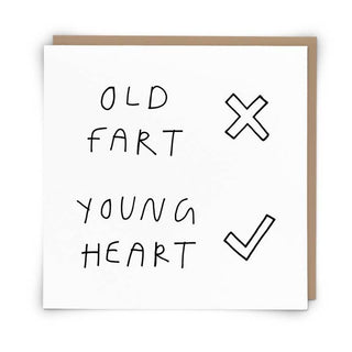 Old Fart Greeting Card