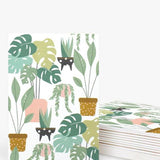 Caroline Gardner House Plants Set of 10 Notecards