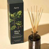 Aery Black Oak Reed Diffuser - Cedarwood, Cardamom & Nutmeg