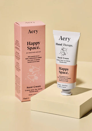 Aery Happy Space Rose, Geranium & Amber Hand Cream