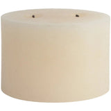 Rustic Pillar Candle 2 Wick