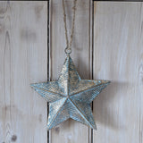 Hanging 5 Point Star Decoration