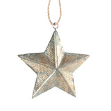 Hanging 5 Point Star Decoration