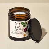 Aery Fig Leaf Scented Candle - Black Fig Vetiver & Cedarwood