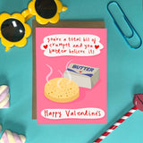 Total Bit of Crumpet! Valentine's Card