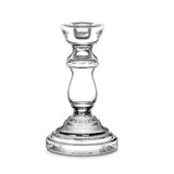 Buran Glass Candlestick - Clear