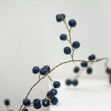 Blue Berry Wooden Garland