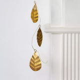 Golden Leaf Christmas Garland