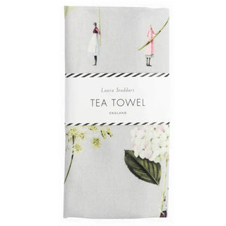 Laura Stoddart - Green Flower Tea Towel