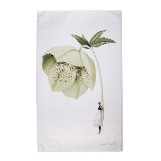 Laura Stoddart - Green Hellebore Tea Towel