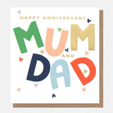 Mum & Dad Anniversary Card