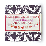 Cambridge Imprint Origami Heart Bunting Kit