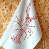 Lottie Day Lobster Tea Towel