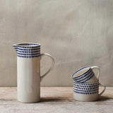 Indigo Drop Jug