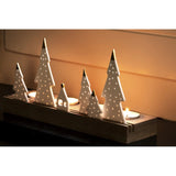 White Porcelain Christmas Tree Scene