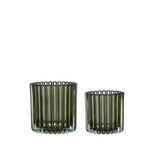 Meja Green Candle Holder