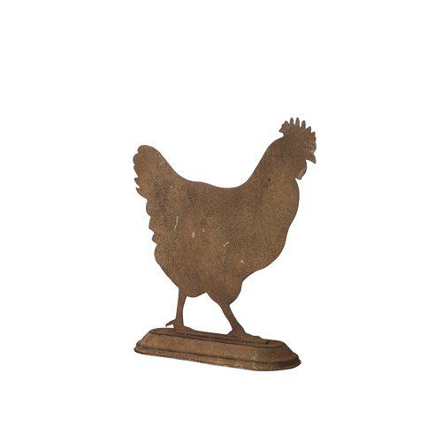 Rust metal hen