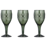 Mila Wine Glass - Dark Emerald