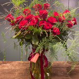 The Ultimate Valentine’s Red Rose Luxury Vase – A Show Stopping Statement