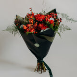 Winter Rose & Berry Bouquet