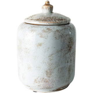 Rustic Jar with Lid