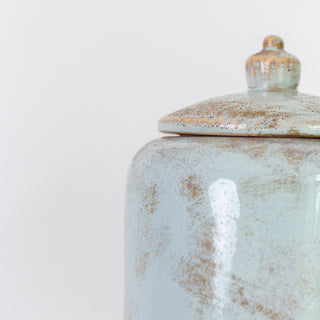 Rustic Jar with Lid