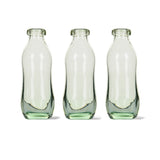 Vernham Recycled Glass Bottles set of 3