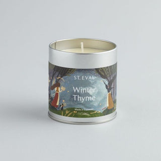 St Eval Winter Thyme Scented Candle Tin