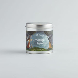 St Eval Winter Thyme Scented Candle Tin