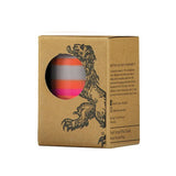 British Colour Standard - Orange Flame, Willow & Neyron Eco Pillar Candle, 10cm