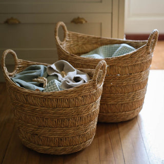 Bilberry Woven Boat Basket