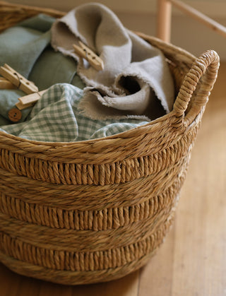 Bilberry Woven Boat Basket