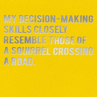 Decision-making skills