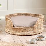 Jaiyuh Hemp Dog Bed - Natural - Large