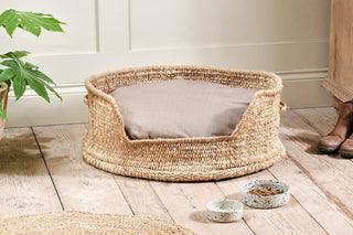 Jaiyuh Hemp Pet Bed - Natural - Large