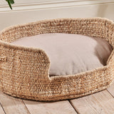 Jaiyuh Hemp Dog Bed - Natural - Large